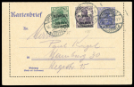 Stamp of Germany » German WWI Occupation Issues 1916-1921, in a big stockbook very interesting collection