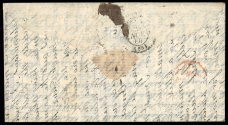 precursor postal history for the postal overland route through Iraq and Syria