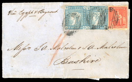 precursor postal history for the postal overland route through Iraq and Syria