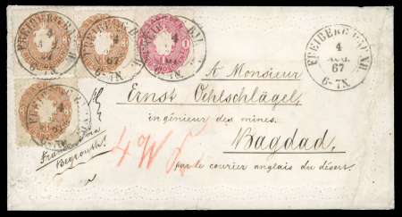 precursor postal history for the postal overland route through Iraq and Syria