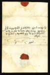 1780 Folded Entire Letter – Bishop of Nicosia - Consular Mail  Rare folded entire letter dated 1780, written in Greek on laid batonné paper with a visible watermark. Sent by the Bishop of Nicosia, the letter bears the or