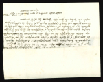1794 Folded Consular Mail Entire – Limassol  Rare folded consular mail entire dated 1794 from Demetrio di Flagg's Nicola in Limassol. Written in Greek, with the address and signature in Latin, reflecting the multilingual