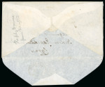 Indian Expeditionary Force  1878 (9 Aug.) Envelope from Littlehampton to Major W.H. Ross, 26th Native Indian Regiment, Larnaca, bearing Great Britain QV 2½d blue, tied by manuscript “STAMPED” and Littlehampton AU 9 78 c.