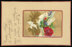 1907 (7 Jan.) Easter Greetings colour picture postcard from Kokkinotrimithia to Nicosia, franked with KEVII 10pa, cancelled by ambulant R.P.O. * CYPRUS * 4 datestamp (Type 34, large numeral), with Nicosia arrival datesta