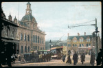 1909 picture postcard to Nicosia, franked with KEVII 30pa, cancelled by a fine strike of the single-ring R.P.O. / 1 / CYPRUS datestamp with boxed date (16 Jan.). A fine and very scarce Railway Post Office usage. Only one