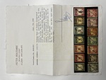 Stamp of Colonies françaises » Andorre (Poste française) 1931-1932, bel ensemble de 14 timbres-taxe neufs *