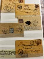 Stamp of Indian States » Jaipur Collection of postal history with over 100 covers