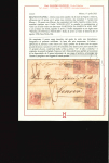 Stamp of Italian States » Naples 1858 (Aug 24) cover sent by sea from Naples to Genoa,