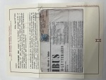 Stamp of Italian States » Naples Naples 1860 1/2t Coat of Arms on newspaper