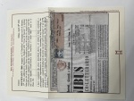 Stamp of Italian States » Naples 1861 1/2t Savoy Cross on newspaper