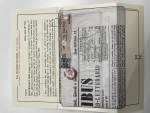 Stamp of Italian States » Naples 1861 1/2t Savoy Cross on newspaper