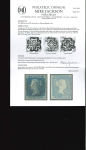 Stamp of Great Britain » 1841 2d Blue GB 1841 2d blue pl. 3 BE with good margins and Norwich distinctive MC