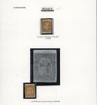 Stamp of Mexico » 1864 "Eagle" Issue 1864 EAGLE ISSUE quality collection on 15 pages incl.