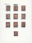 Stamp of Mexico » 1864 "Eagle" Issue 1864 EAGLE ISSUE quality collection on 15 pages incl.