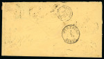 Ambarawa. 1864, 10 cent red on letter sent from Ambarawa to Würzburg in Bavaria.