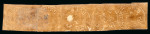 Bandong. 1864, 10 cent red strip of six (re-joined)