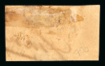 Madioen. 1864, 10 cent red pair with full to full to wide margins.