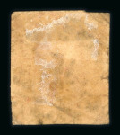 Ngawie. 1864, 10 cent red with full to wide margins