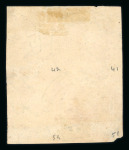 Passoeroean. 1864, 10 cent red block of four, RARE.