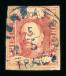 Ternate. 1864, 10 cent red, with good to wide margins
