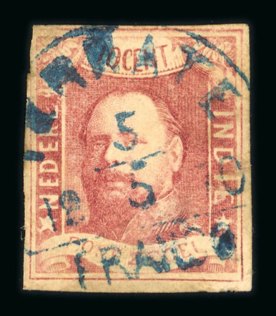 Ternate. 1864, 10 cent red, with good to wide margins