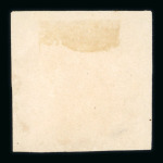 Anjer. 1868, 10 cent red, on small piece with perfectly struck ANJER. 5 known.