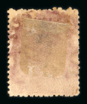 Cheribon. 1870, 10 cent brown with Cheribon half-round franco 12.1 1871.