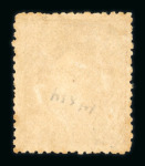 Grissee. 1870, 10 cent brown with Grissee half-round franco postmark 29.11 1871