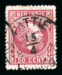 Pattie. 1870, 50 cent red with Pattie half-round franco. 4 recorded.