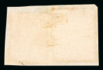 Batavia. 10 cent 1868 and 50 cent 1870 in rare mixed franking on piece.