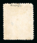 Bodjonegoro. 1870, 20 cent blue centrally struck by Bodjonegoro round franco. 3 known.