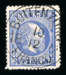Buitenzorg. 1870, 20 cent blue very well struck by Buitenzorg round franco.