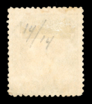 Muntok. 1870, 20 cent blue with a wonderful central MUNTOK 9.1 1870. Rare and attractive.