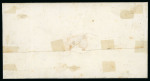 GIRGENTI: 1859 (29.5) Folded letter sheet sent within Girgenti, franked 1/2 Gr. orange, showing oval GIRGENTI in black alongside, very fine and rare.  Expertise: Signed "AD" Alberto Diena, cert. Giacomo Bottacchi, AIEP (