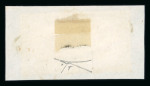 PALAZZOLO: Sardinia 5c green, pair tied on fragment by oval PALAZZOLO, a very fine and scarce strike.  Expertise: Cert. Giacomo Bottacchi, AIEP (2026).