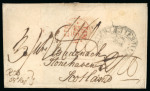 Letter from the British Invasion of Java, 1811, dated 5 October 1811, with correspondence.