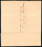1864, 10 cent red on complete folded letter sent from Rangkasbetong.