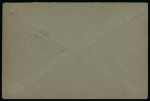 1915 On Active Service printed envelope from Troodos to London and redirected to Hove, showing TROODOS A/SP.24.15/CYPRUS cds, fine and scarce.