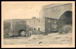 French Military Post in Cyprus  1917 (8 Oct.) Stampless picture postcard depicting the Landing Stage, Famagusta, sent from Monarga to Paris, bearing the rare French Military Post datestamp "TRÉSOR ET POSTES 9–12 / 17" (T