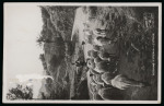 1915 OAS Stampless postcard from Troodos to England, with TROODOS A/AU.6.15/CYPRUS cds, plus 1918 picture postcard "Region D'Orient / S.P. 601" and "F" hs in blue alonsgide and 1944 real picture postcard of Boghas Kypeni