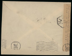 1949 UPU. 10 October complete set on First Day Cover, together with a second complete set on censored cover to Cairo, and a registered cover from Kyrenia bearing two UPU values with additional franking. A fine and attrac