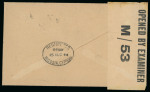 Prodromos Village and Berengaria Hotel Collection.   1931–57 Attractive and rare group of eleven covers and postal items illustrating the postal history of Prodromos, including a fine range of village datestamps, registe