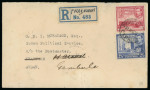 Prodromos Village and Berengaria Hotel Collection.   1931–57 Attractive and rare group of eleven covers and postal items illustrating the postal history of Prodromos, including a fine range of village datestamps, registe