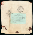 1955–60 QEII. Attractive assembly of sixteen covers and registered envelopes illustrating a wide range of frankings and postal usages, including express mail, a registered linen sack from Lefkara to Zurich, boxed A.R., f