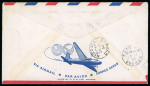 1921–54 Tax and Postage Due Usages. Attractive assembly of eighteen covers and cards illustrating a wide range of Tax and Postage Due markings and frankings. Includes incoming mail from Canada, Hong Kong, Kenya, Uganda &