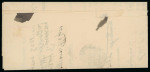1931–33 Official Mail. Selection of four different O.H.M.S. folded entires, showing a variety of Rural Service handstamps and official postal usages. A scarce and attractive group of Cyprus official postal history (4).