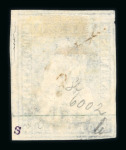 1854-1857, kleines Los mit 4 Strubel