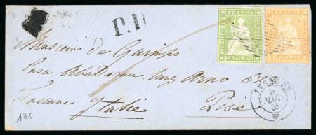1855, Strubelbrief nach Pisa