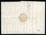 Alte Eidgenossenschaft: 1760, Faltbrief von Genf nach Marseille