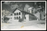 1953 Real photo postcard depicting the Government Buildings, Nicosia, franked with a vertical pair of KGVI Pictorial 1½pi green, tied by NICOSIA/CYPRUS circular datestamps. Additionally bearing the red boxed "BOY SCOUTS 